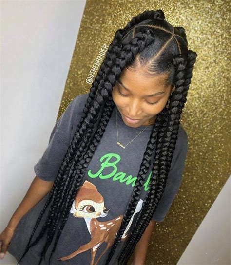 2 jumbo braids hairstyles|45 Jumbo Braids Hairstyles (They’re Big, Beautiful。